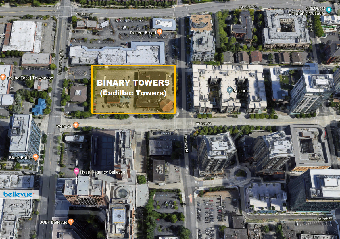 Amazon leases future Cadillac Office Towers in downtown Bellevue | Bellevue.com