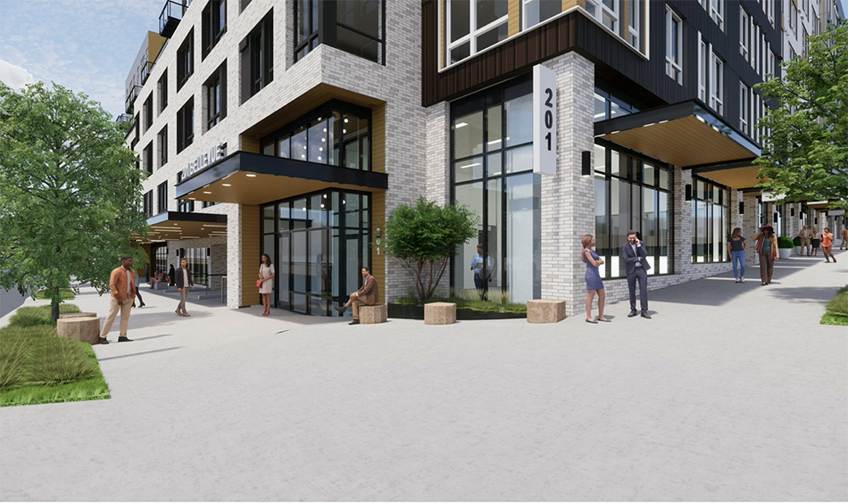 Filament East Bellevue - rendering courtesy of Encore Architects | Bellevue.com